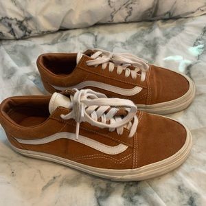 VANS Tan & White